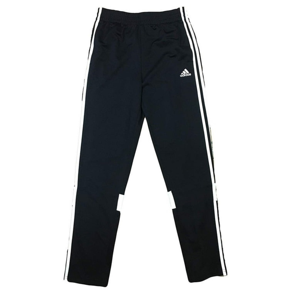 ADIDAS Boy Youth 3 Stripes Performance Midfielder Warm Up Track Pants 10/12